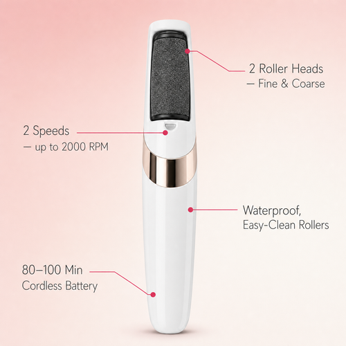 Solevee - Electric Foot Callus Remover,